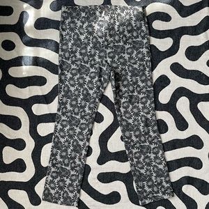 Free People High Rise Straight Leg Carpi Pant